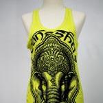 Ganesha Tank Top Yoga Singlet S M L XL Buddha T-shirt Boho Om S M L XL Elephant
