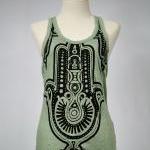 Hamsa Tank Top Yoga Singlet Hindu Buddha Ganesha T-shirt Boho t-shirt Om S M L XL